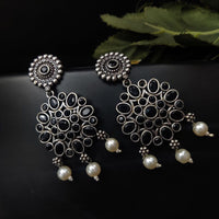 Oxidized Round Shape Daily Wear Earrings