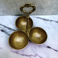 Decorative Antique Gold Multipurpose Bowl Holder