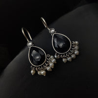 Monalisa Stoned Hook Dangle Earring